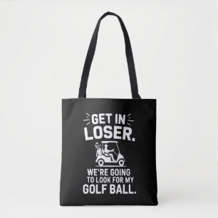 Steig ein, Verlierer Golfwagen Such nach meinem Ba