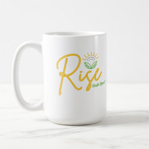 Steigen. Hustle. Wieder von vorne. - Motivation mo Kaffeetasse