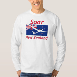 Steigen Neuseeland an T-Shirt