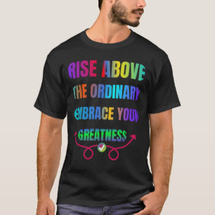 Steigen Sie über der normalen Embrase Ihrer Größe T-Shirt