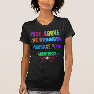 Steigen Sie über der normalen Embrase Ihrer Größe  T-Shirt