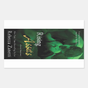 Steigende Anlagegüter durch Rebecca Zanetti Rechteckiger Aufkleber