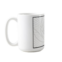 Steigende Deosil Fibonacci gewundene Tasse