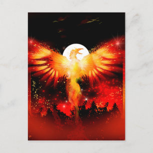 Steigende Postkarte Phoenix
