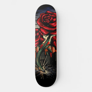Steigende Rose Skateboard
