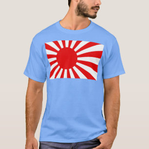 Steigende Sonnenflagge Japan T-Shirt
