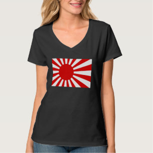 Steigende Sonnenflagge Japan T-Shirt