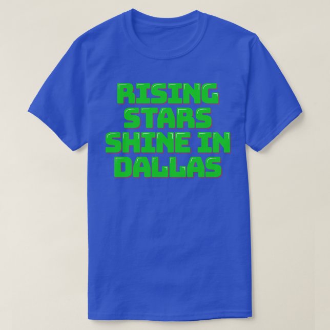 Steigende Sterne Shine in Dallas TShirt (Design vorne)