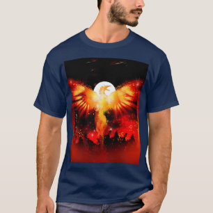 Steigender T - Shirt Phoenix
