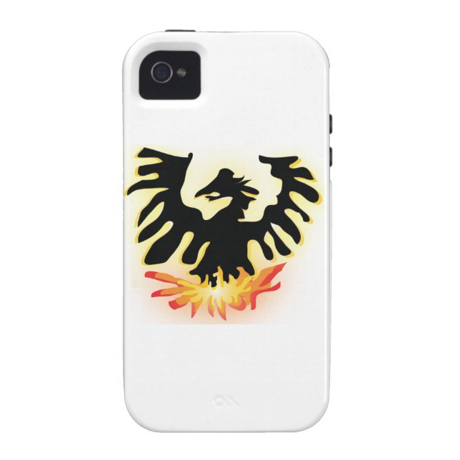 Steigendes Phoenix Case-Mate iPhone Hülle (Rückseite)