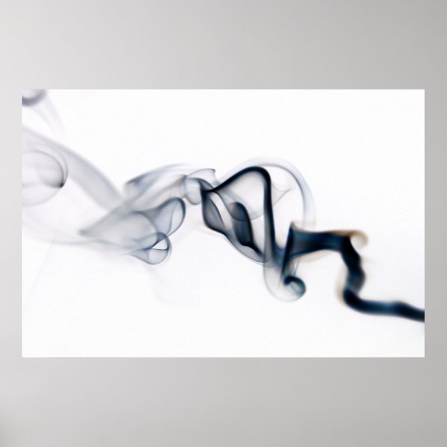 steigendes Rauch Poster (Vorne)