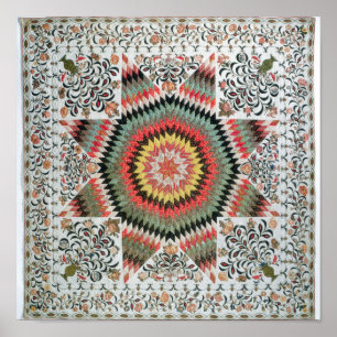 Steigendes Sun oder "Stern von Bethlehem Poster