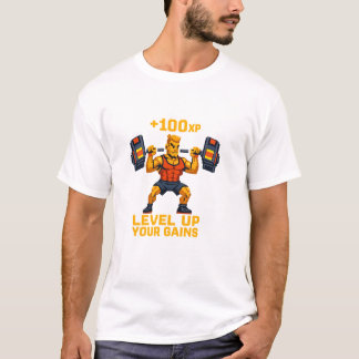 Steigere deine Erfolge Gamer Fitness T-Shirt Desig