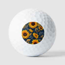 Steigern Sie Ihr Spiel mit floraler Eleganz: Sonne Golfball