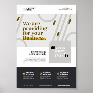 Steigern Sie noch heute Ihr Geschäft! Poster