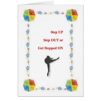 Steigern Sie Schritt heraus