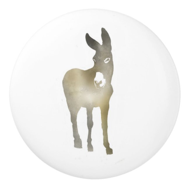 Steigungs-Esel-Fach-Zug Keramikknauf (Vorderseite)