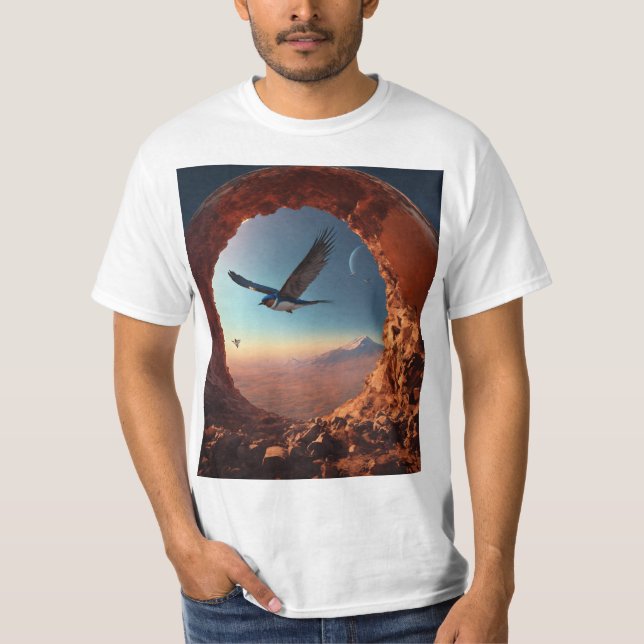 steil steigende Vision T-Shirt (Vorderseite)