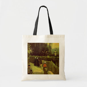 Steiler Weg in Montmartre von Vincent van Gogh Tragetasche