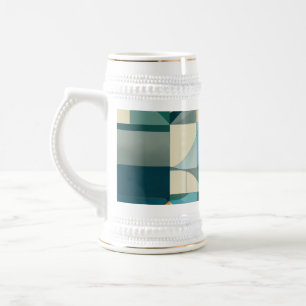 Stein 22 oz - Minimalistische geometrische Muster Bierglas
