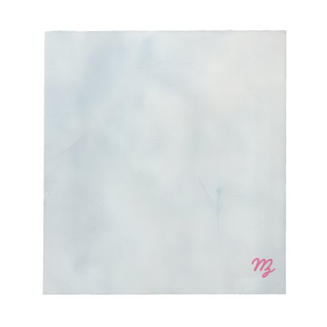 Stein-Aquarell  Notizblock (Vorderseite)
