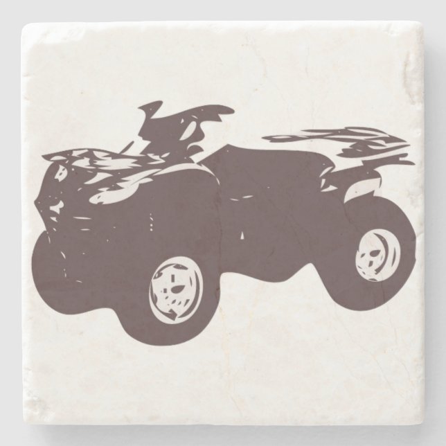 Stein-ATV Untersetzer (Vorderseite)