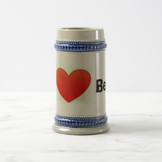 Stein Bier der Liebe I Bierglas