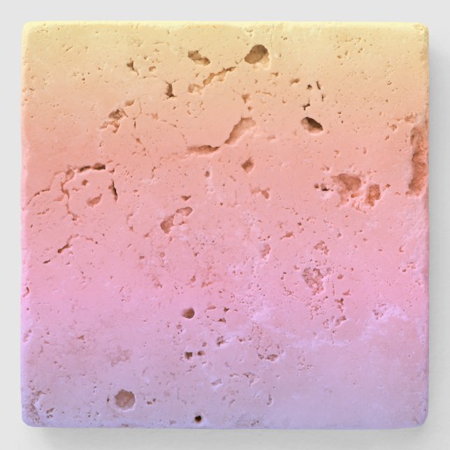 Stein coaster Stil Design Steinuntersetzer (Vorderseite)