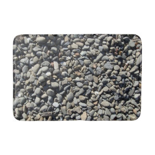Stein - Erbsenkies Basalt Badematte