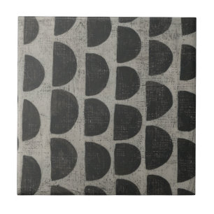 Stein - Halbrunde Fliese