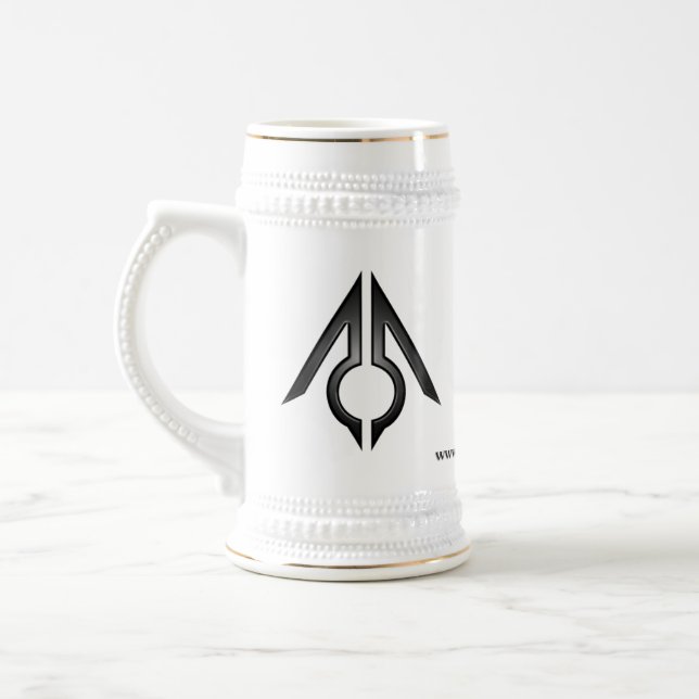 Stein-Kaffee-Tasse v2 Bierglas (Links)