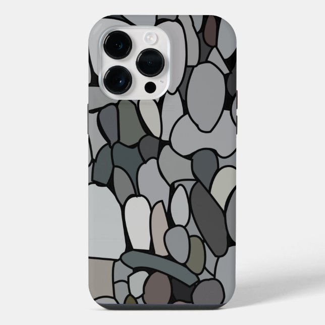 Stein Kiesel  iPhone Hülle (Rückseite)