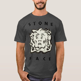 Stein Kopf Antiqu Wunder Gesicht T-Shirt