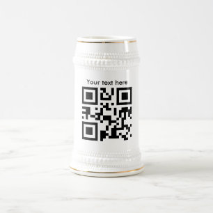 Stein/Krug (kundenspezifischer Text) Bierglas