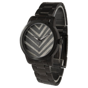 Stein - Linien Armbanduhr