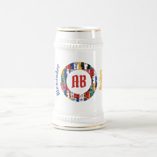 Stein-Stein Bierglas