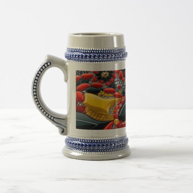 Stein Tasse mit Germany Colors Design (Links)