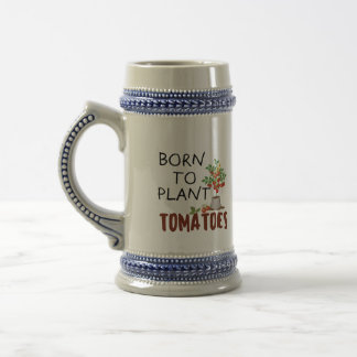 Stein Tasse mit lustigem Gärtnerzitat
