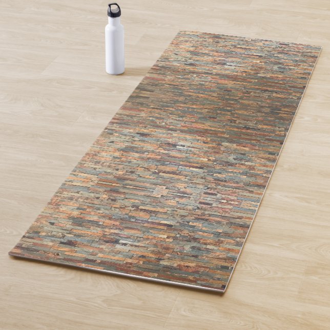 Stein und Papier Yogamatte (Beispiel)