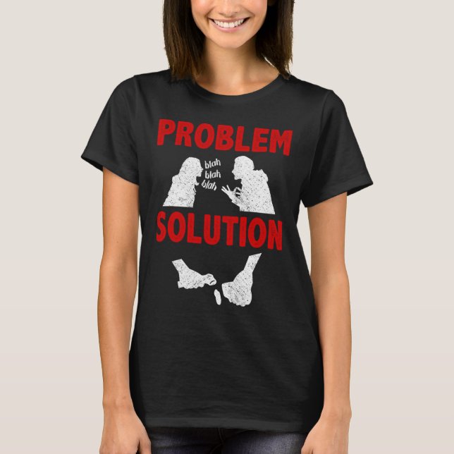 Steinabschlag-Sammler-Problem-Lösung Hobby  T-Shirt (Vorderseite)