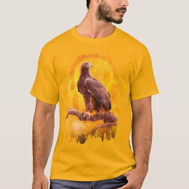 Steinadler DER GOLDENE T-Shirt (Vorderseite)