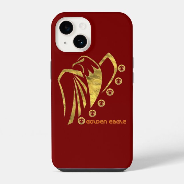 Steinadler iPhone Hülle (Rückseite)