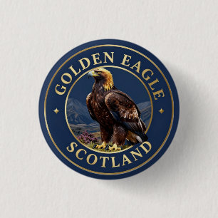 🦅 Steinadler Schottische Highlands Button