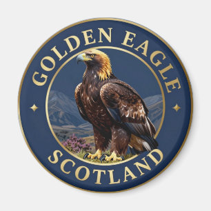 🦅 Steinadler Schottische Highlands Magnet