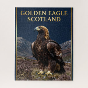 🦅 Steinadler Schottland Highland-Vogel Puzzle