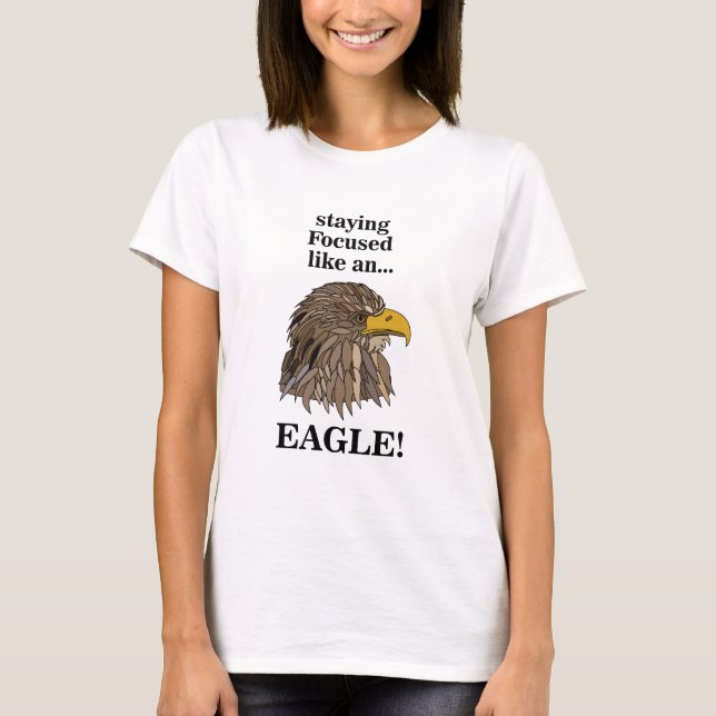 Steinadlerkopf T-Shirt (Vorderseite)