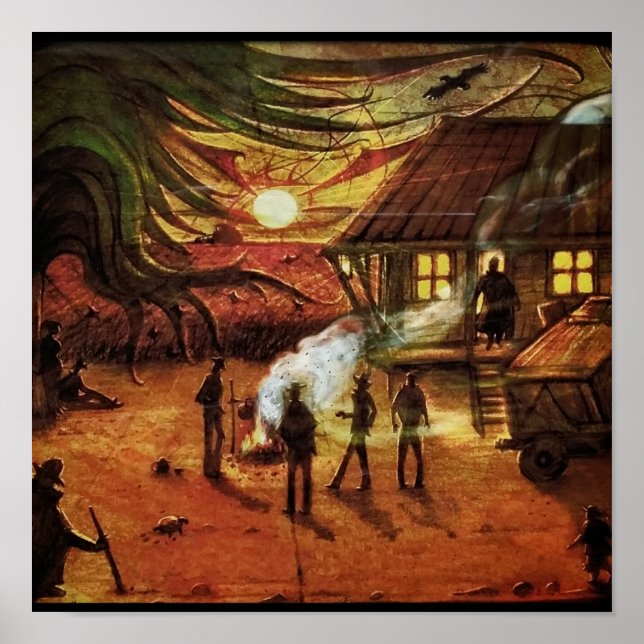 Steinbeck Poster "Trauben des Zorns" (Vorne)