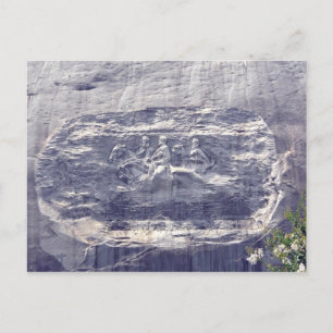 Steinberge Carving, Steinberg Georgien 1 Postkarte