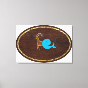 Steinbock 2008 leinwanddruck