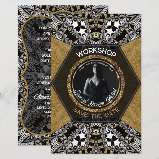 Steinbock Big 3 Erde Energie Farbpalette  Briefpapier (Vorne/Hinten)